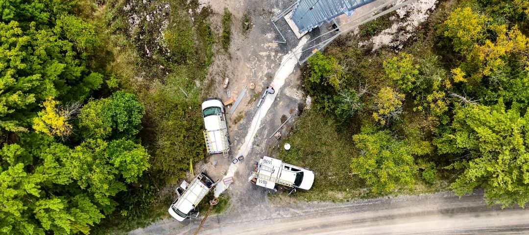 WTC Vehicles Arial RHS Tower