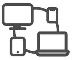 Circle of Devices Icon